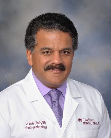 Dr. Urvish Shah joins Oaklawn Medical Group-Gastroenterology