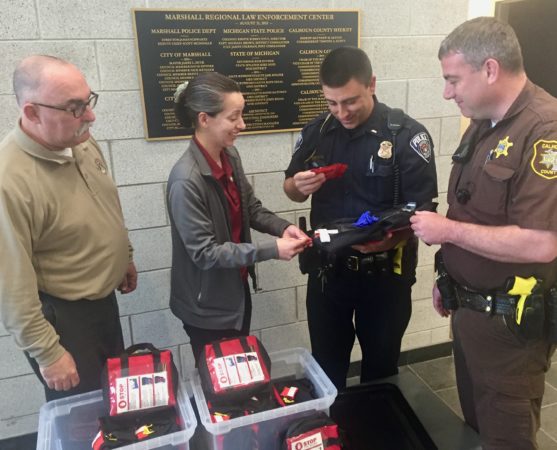 Local police, deputies receive life-saving materials through Oaklawn program 